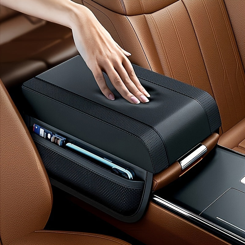 Car Accessories Car Armrest Box Increase Pad General Car Armrest Pad Car With Central Advanced Memory Cotton Elbow Armrest Storage