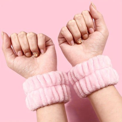 4pcs/set Face Skin Care & Beauty Tool Face Cleaning Brush Spa Headband Face Wash Wristband For Women Makeup Prevent Liquids From Spilling