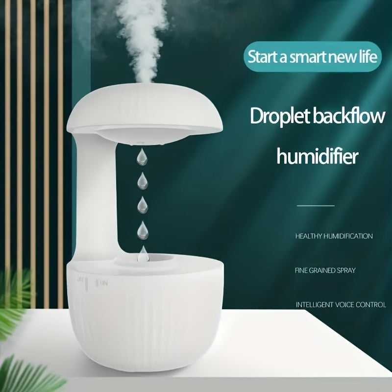 1pc, 20.29oz Anti-Gravity Humidifier And Essential Oil Diffuser - Night Light & Relaxation Sprayer | Ideal For Home & Office