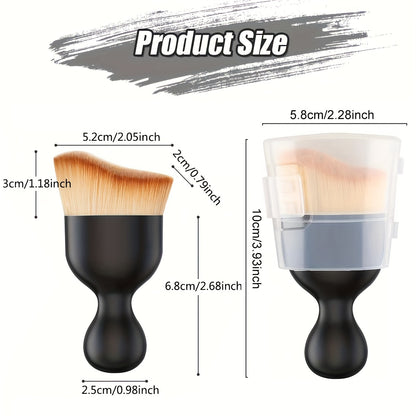 1pc Car Interior Cleaning Brush, Compact Soft Bristle Brush, Car Seat Center Console Gap Interior Dust Removal Artifact, Car Interior Air Conditioner Air Outlet Cleaning Brush, Car Accessories, Men Gift